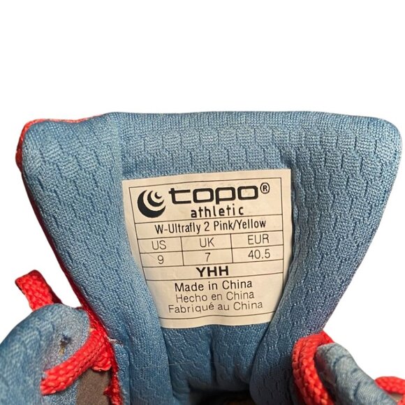 Topo Athletic Ultrafly 2 - 5MM Drop - Pink - Size 9 - Picture 7 of 7